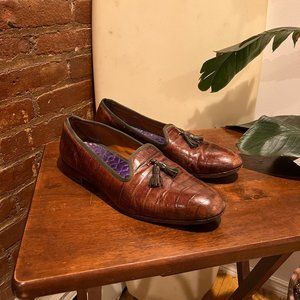 Vintage Cole Haan Leather Loafers for Sale
